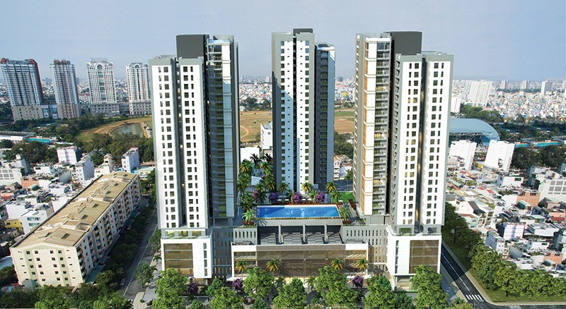 Phối cảnh tổng thể Dự án Xi Grand Court