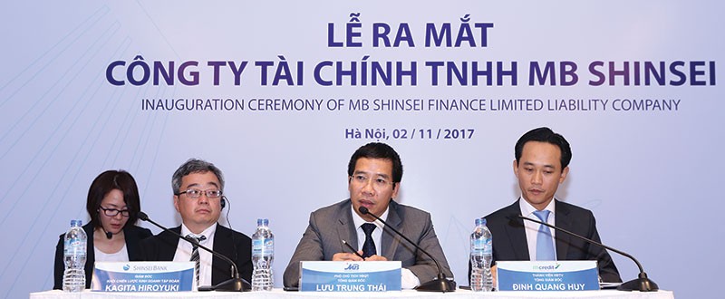 Ra mắt Công ty Tài chính TNHH MB Shinsei