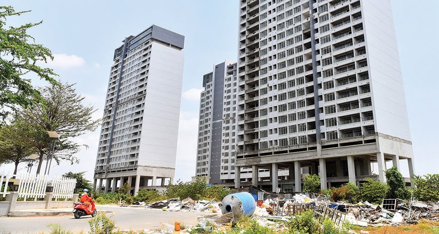 Lận đận gần 10 năm, Petrovietnam Landmark mang lại nhiều "dấu ấn buồn" cho khách hàng. Ảnh: Việt Dũng