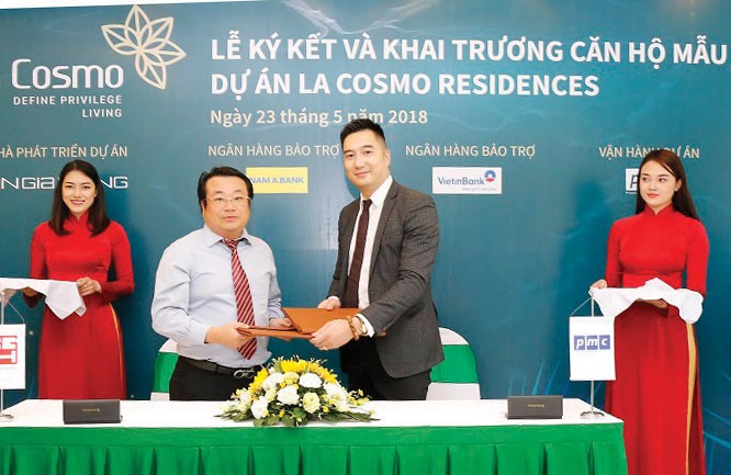 Khai trương nhà mẫu dự án căn hộ cao cấp La Cosmo