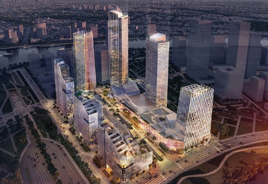 Phối cảnh dự án Eco Smart City Thủ Thiêm