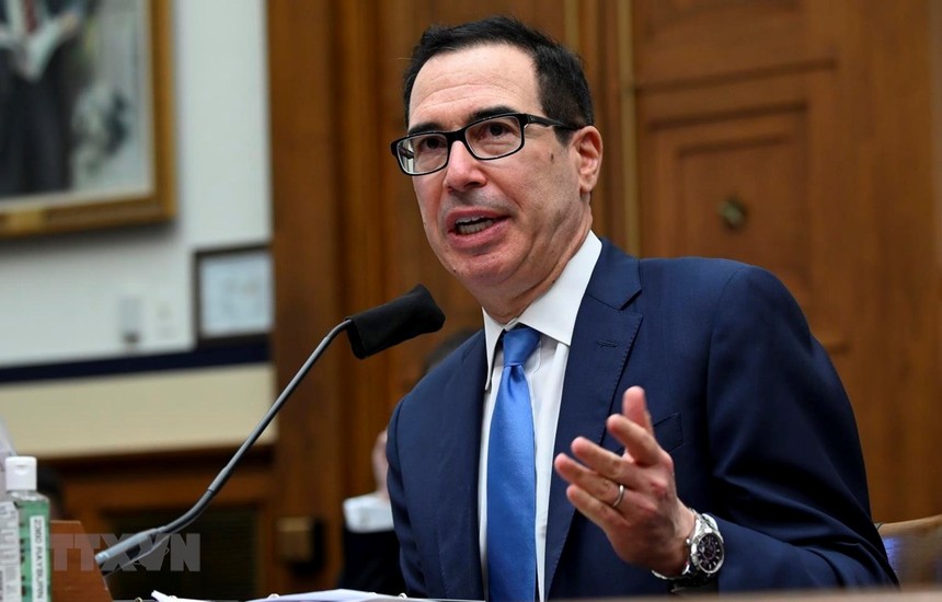 Bộ trưởng Tài chính Steven Mnuchin. (Ảnh: AFP/TTXVN)