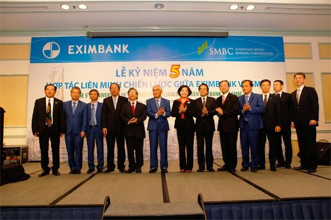 Cuộc "hôn nhân" giữa SMBC và Eximbank đã có 5 năm đầu hành phúc