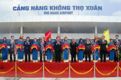 Khánh thành Khu hàng không dân dụng Cảng hàng không Thọ Xuân Thanh Hóa