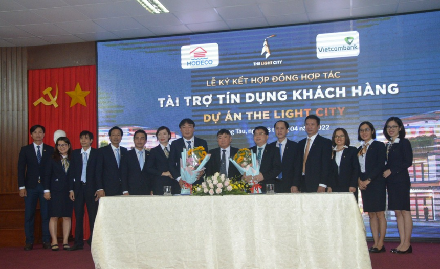 HDC và Vietcombank Vũng Tàu hỗ trợ lãi suất ưu đãi cho dự án The Light City