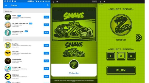 Nửa triệu người chơi Snake trên Facebook ngày đầu