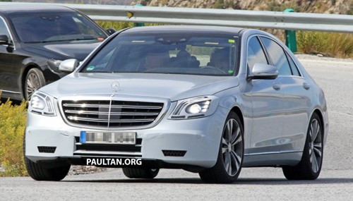 Mercedes S-Class phiên bản W222 ra mắt tháng 4.