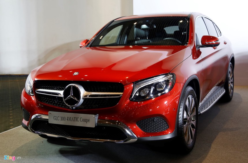 Chi tiết Mercedes GLC Coupe giá 2,9 tỷ vừa bán tại Việt Nam