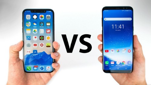 Người Mỹ thích Galaxy S8 hơn iPhone X