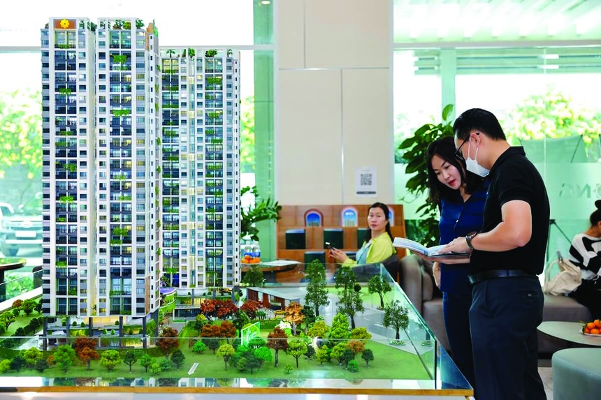 Nhiều dự án căn hộ được tung ra thị trường trong quý II này. Ảnh: Việt Dũng.
