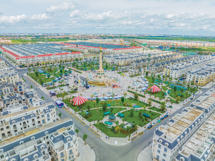 Một dự án đại đô thị của Vinhomes. Ảnh: Dũng Minh.