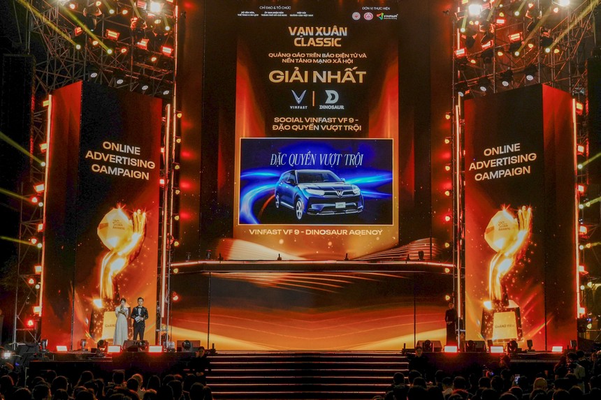 Vạn Xuân Awards 2025: Vinh danh loạt thương hiệu lớn với các chiến dịch quảng cáo sáng tạo