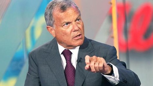 CEO hãng quảng cáo lớn nhất thế giới WPP - Martin Sorrell. Ảnh: CNBC