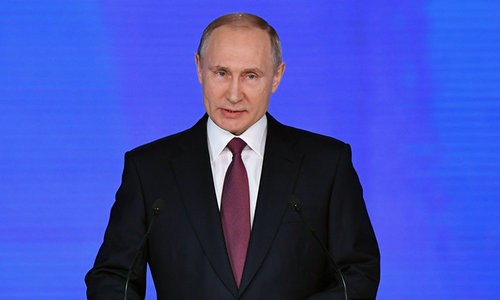 Tổng thống Nga Vladimir Putin. Ảnh: Sputnik.