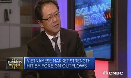 Ông Andy Ho trả lời phỏng vấn của CNBC. Ảnh: CNBC.