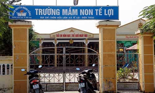 Bà Đỗ Thị Tình từng làm hiệu trưởng trường Tế Lợi. Ảnh: Lam Sơn.