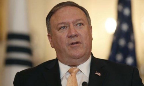 Ngoại trưởng Mỹ Mike Pompeo. Ảnh: Reuters.