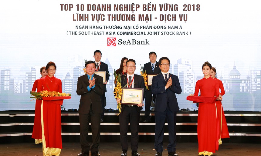 Seabank nằm trong top 10 doanh nghiệp bền vững Việt Nam