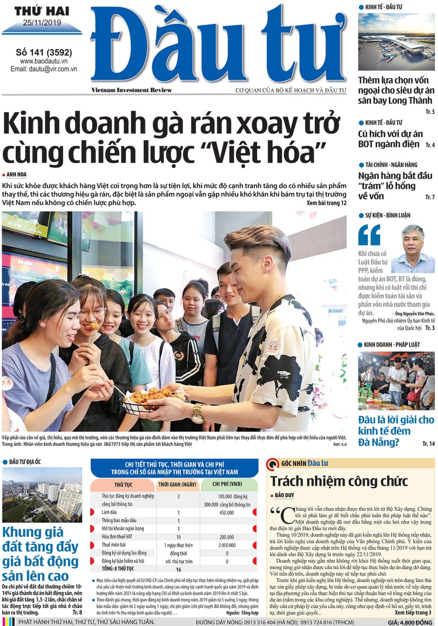 Đầu tư số 141