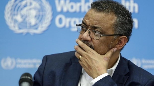 Tổng giám đốc Tổ chức Y tế Thế giới Tedros Adhanom Ghebreyesus. (Nguồn: AFP).