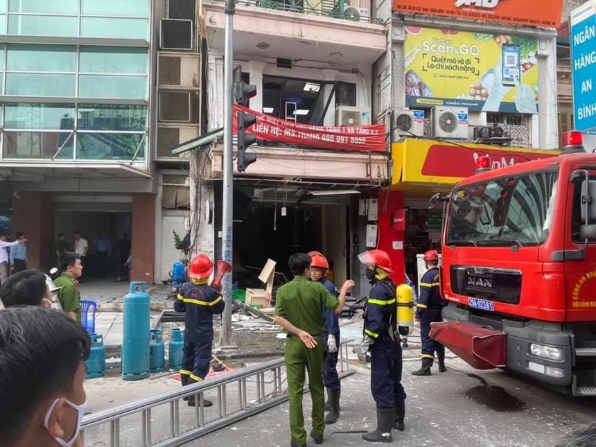 Hiện trường vụ việc (Ảnh: CTV).