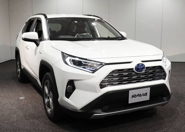 Mẫu RAV4. (Nguồn: Kyodo).