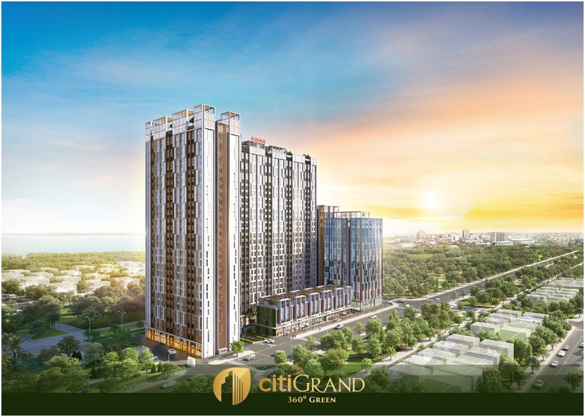 Với CITIGRAND, các nhà thiết kế đã khai thác thành công từng chi tiết, đường nét của phong cách kiến trúc đương đại.