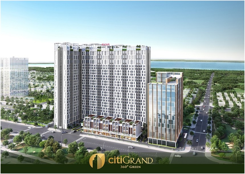 CITIGRAND, môi trường sống trong lành với mật độ cây xanh cao gấp 9 lần nội thành.