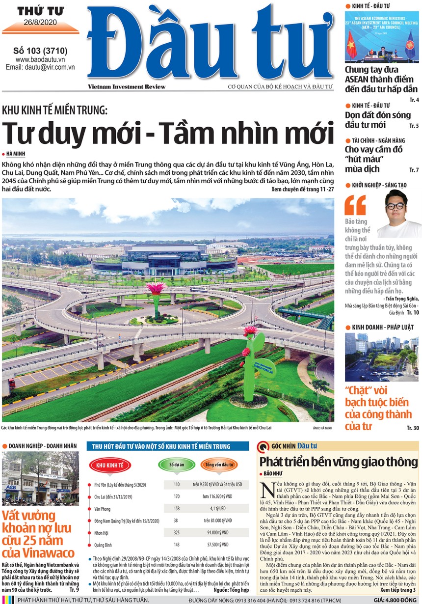 Báo Đầu tư số 103