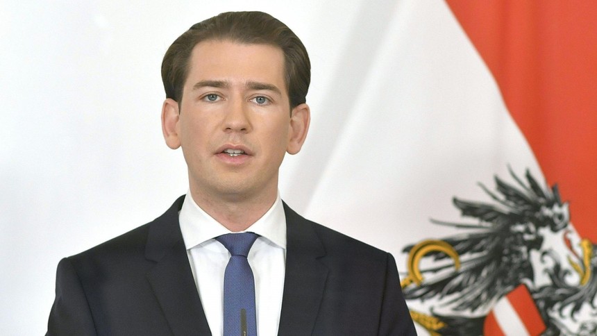 Thủ tướng Áo Sebastian Kurz (Ảnh: Axios).