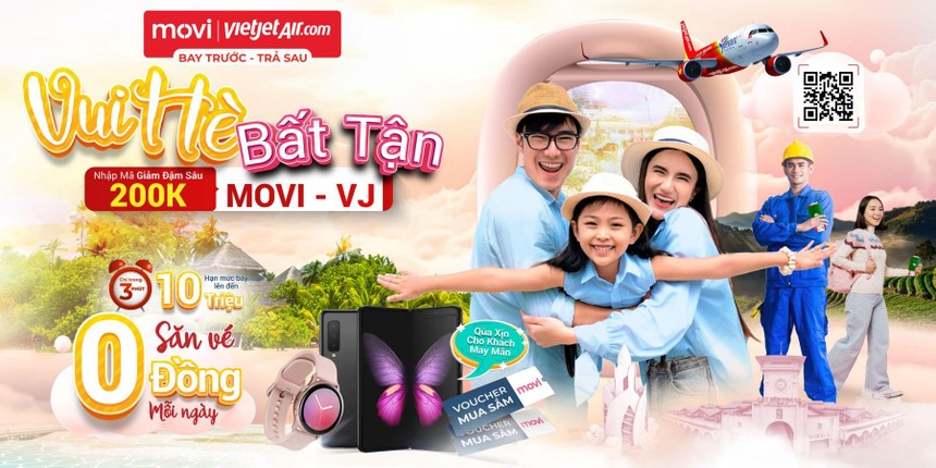 Giải thưởng công nghệ quốc tế cho Bay trước Trả sau của MOVI và Vietjet