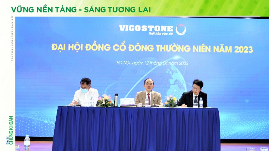 Đoàn Chủ tịch ĐHCĐ Vicostone 2023.