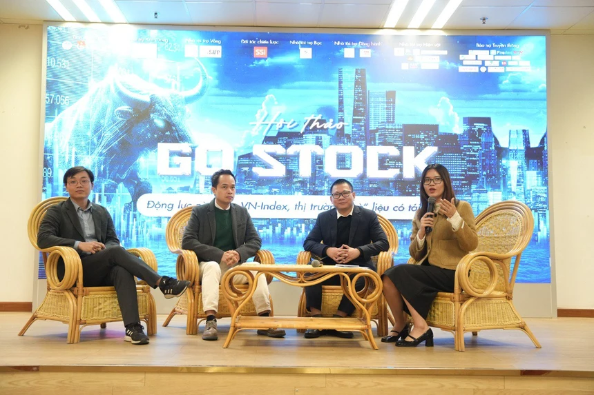 Các diễn giả tham dự hội thảo Go Stock 2025.