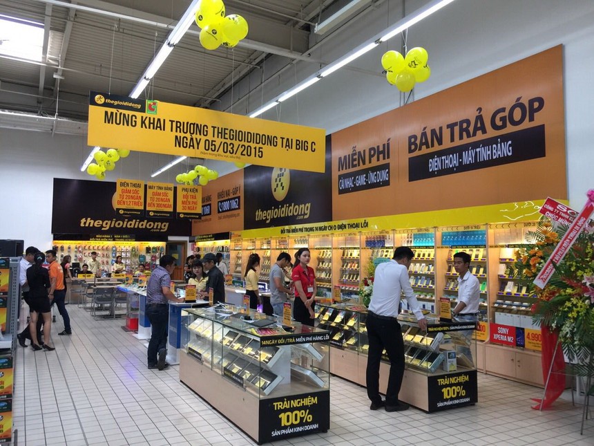 7 tháng, Thế giới Di động (MWG) lãi ròng 1.261 tỷ đồng, hoàn thành 57% kế hoạch năm