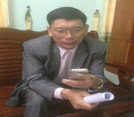 Ông Hoàng Đức, Chủ tịch xã Hoàn Trạch
