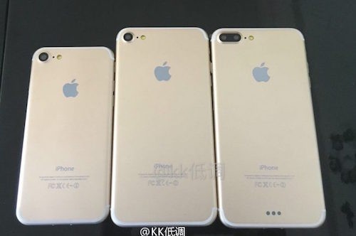  Bộ ba iPhone 7 với camera kép tiếp tục lộ diện