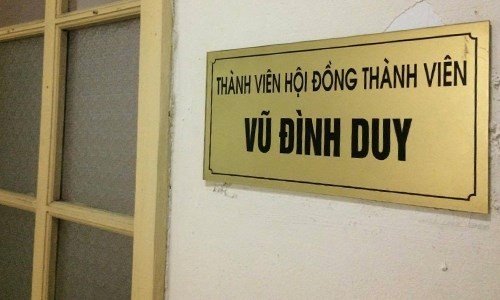 Phòng làm việc của ông Duy tại Vinachem vẫn đóng kín từ nhiều ngày nay (Ảnh: TP)