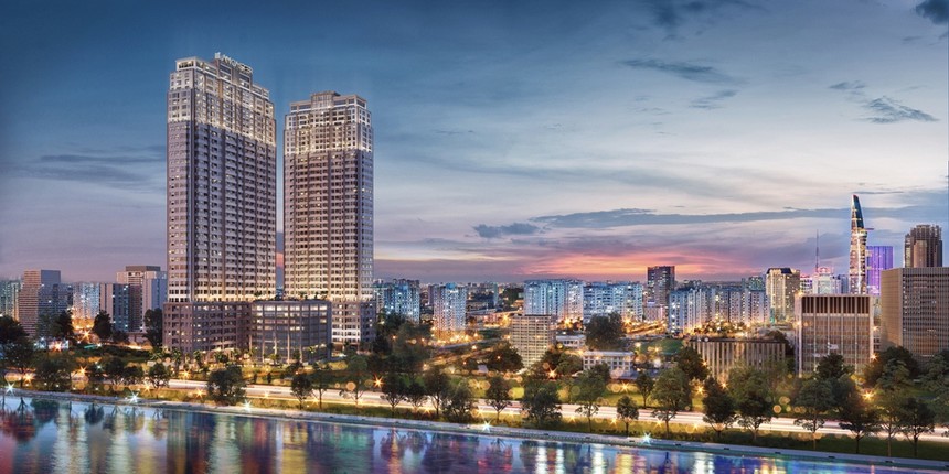 Với chiều cao 154m, Lancaster Lincoln trở thành tòa nhà cao nhất Quận 4 và là niềm tự hào của cư dân.