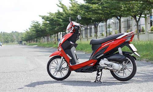 Kymco Candy Hi 50 - đối thủ mới của SYM Elite 50 tại Việt Nam.