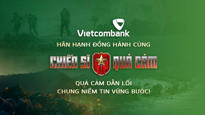 Vietcombank vinh dự đồng hành cùng chương trình “Chiến sĩ quả cảm 2025”