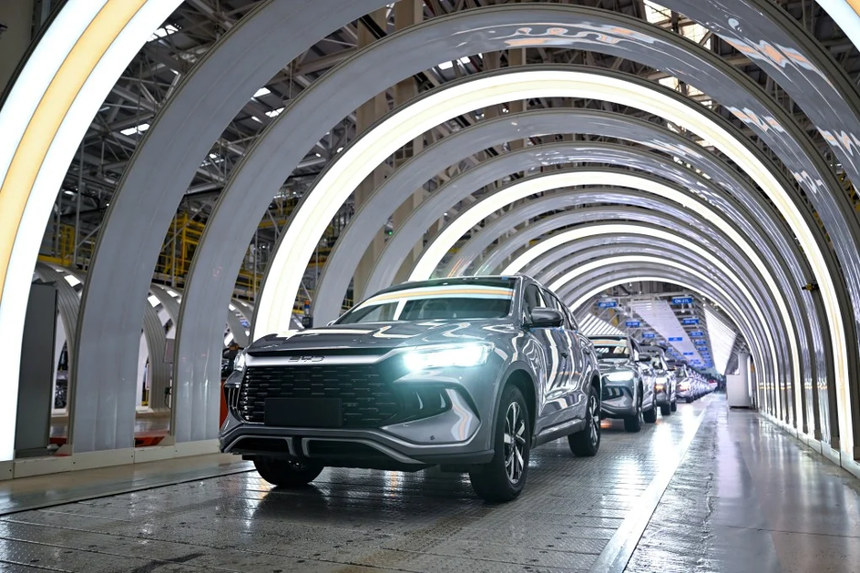 Trung Quốc được dự đoán sẽ chiếm lĩnh Top 10 nhà sản xuất ô tô hàng đầu thế giới vào năm 2030