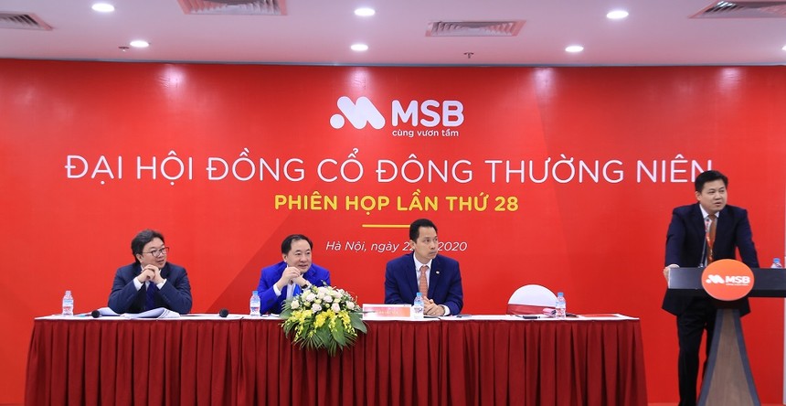 ĐHCĐ Ngân hàng MSB: Vẫn đặt chỉ tiêu lợi nhuận tăng 12%