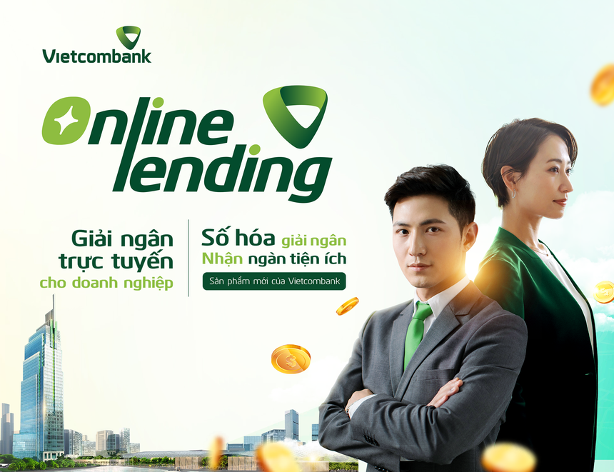 Vietcombank ra mắt Online Lending: Chìa khóa khơi thông dòng vốn cho doanh nghiệp