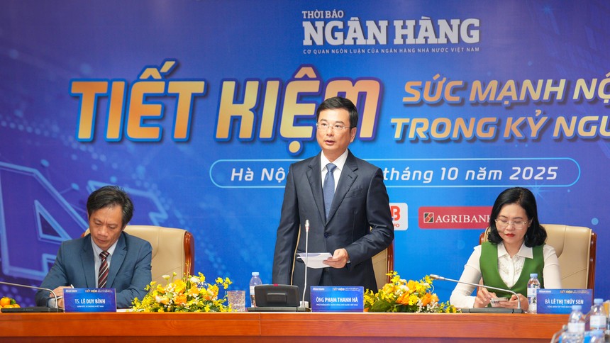 Ông Phạm Thanh Hà, Phó Thống đốc NHNN phát biểu tại Tọa đàm