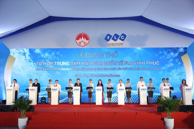 FLC khởi công dự án Trung tâm hội nghị quốc tế tại Vĩnh Phúc