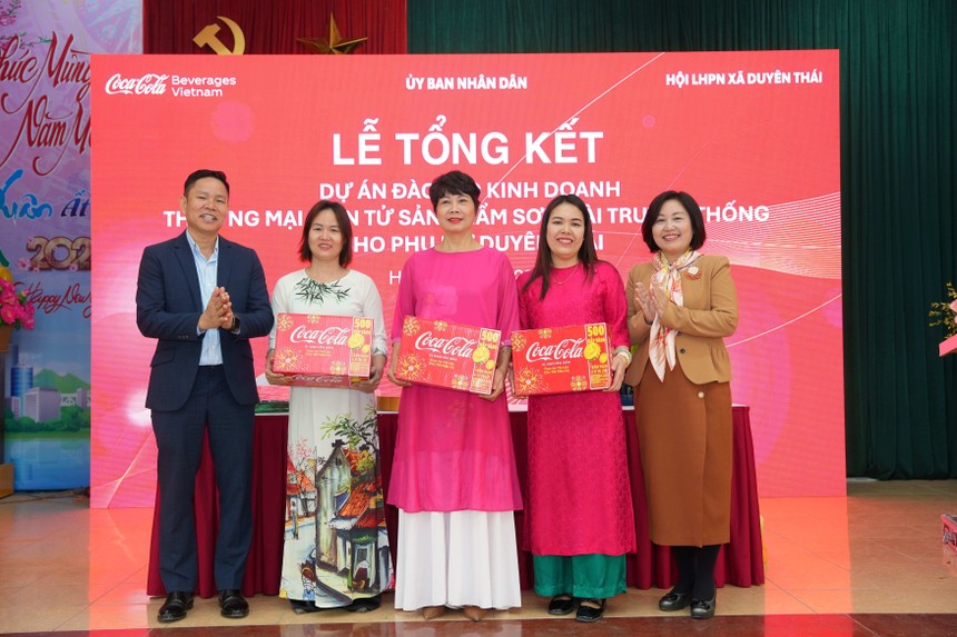 Công ty Coca-Cola Việt Nam sẽ tiếp tục đào tạo kinh doanh thương mại điện tử trong phát triển nghề truyền thống 