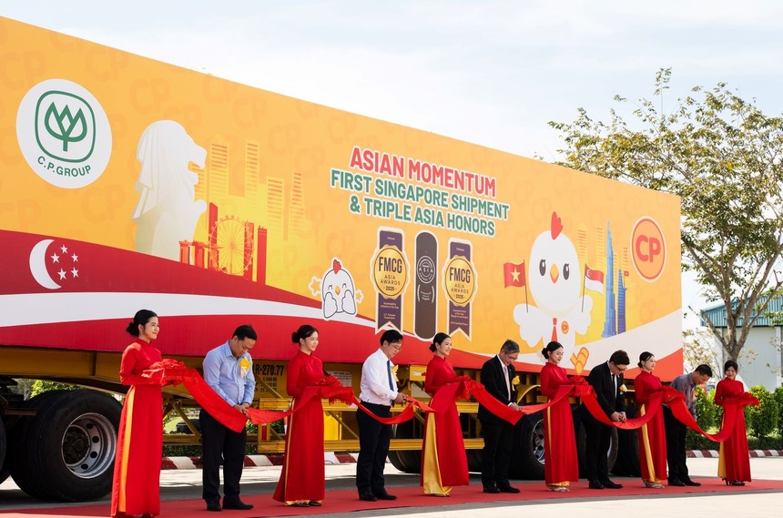 C.P. Việt Nam được cấp phép xuất khẩu lô thịt gà chế biến đầu tiên sang Singapore