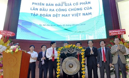 Vinatex bán thành công 110.558.200 cổ phần lần đầu ra công chúng