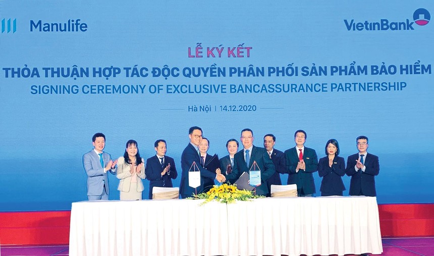 Manulife hợp tác độc quyền với VietinBank là thương vụ “chốt sổ” năm 2020