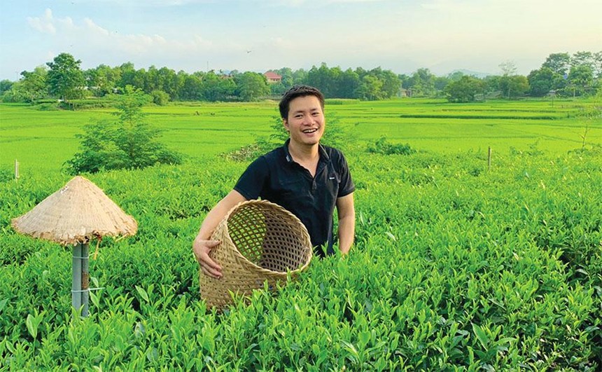 Lê Sơn Hải, chủ thương hiệu An Hải Trà.